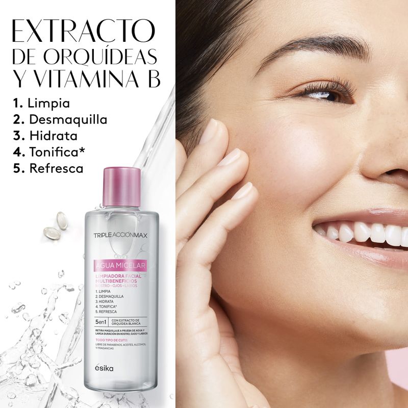 Set Antiedad: Agua Micelar + Sérum Facial + Crema De Rostro 25+ Neceser ...