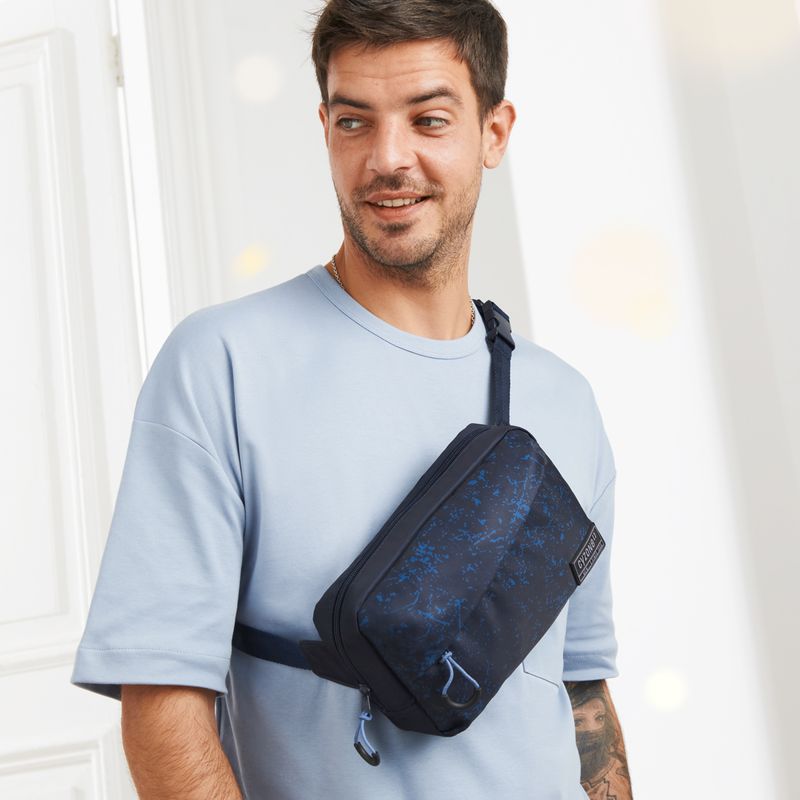 Bolso canguro best sale para hombre