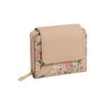 Billetera-con-estampado-floral-en-material-tipo-cuero-con-m�ltiples-compartimientos.