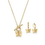 Set-collar-y-aretes-ba�ados-en-oro-de-mariposas