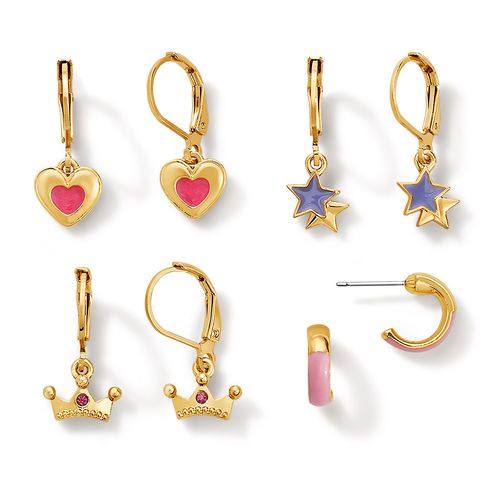 Set de Aretes x4 Hello Princess