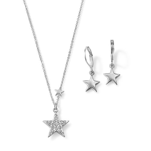 Set Collar + Aretes Superstar Life