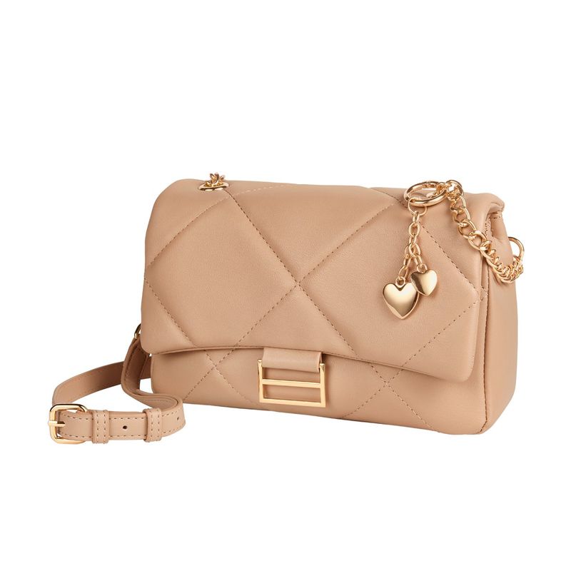 Cartera para Mujer Monica Cuero Sintetico Beige Cyzone Cyzone Colombia