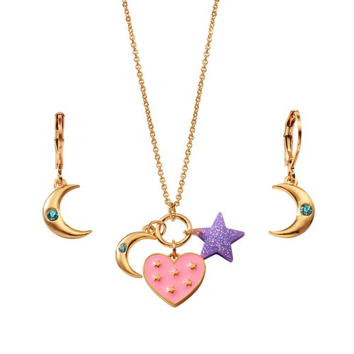 Set Collar + Aretes Star Child