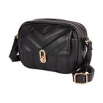 Mini-Bolso-casual-para-mujer-en-material-tipo-cuero-negro-y-diversos-compartimentos