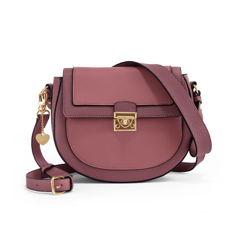 Bolso-para-mujer-rosado-tipo-cuero-asas-removibles-cierre-y-colgante-metalico--