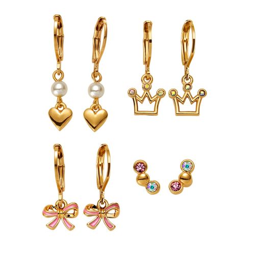 Set Aretes x4 Lovely Girl